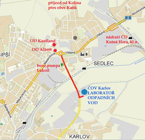 Mapa cesty k ÚV Trojice